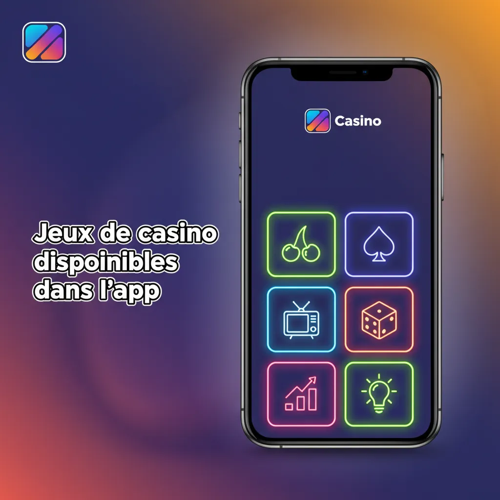 Écran d’app casino: machines à sous, roulette, blackjack, baccarat, Aviator, vidéo poker, live. Filtres disponibles.