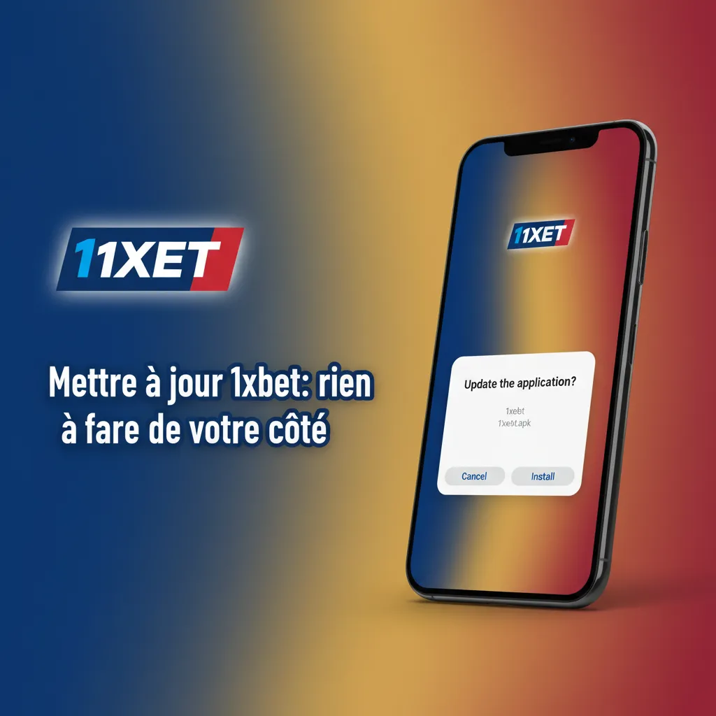Visuel 1xbet PWA: mises à jour automatiques côté serveur, sans APK, gain de temps et de données.