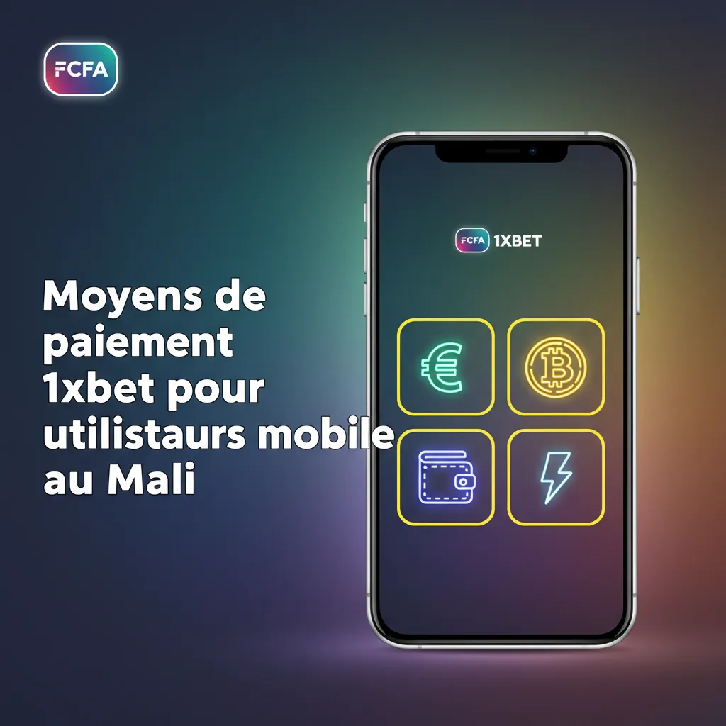 1xBet mobile Mali: paiements en XOF — Visa/Mastercard, Orange Money, Moov, Skrill, virement, crypto; dépôt min 1 000 XOF