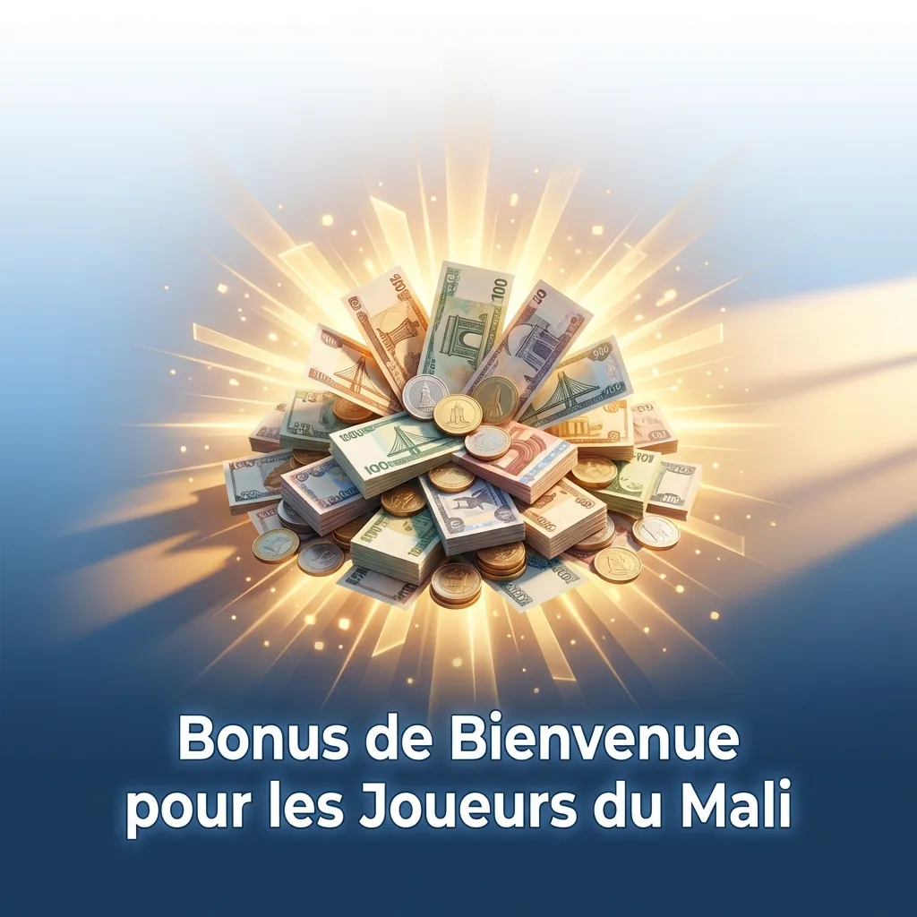 Casino welcome bonus offer for Mali players: 1,000,000 XOF plus 150 free spins with wagering requirements displayed