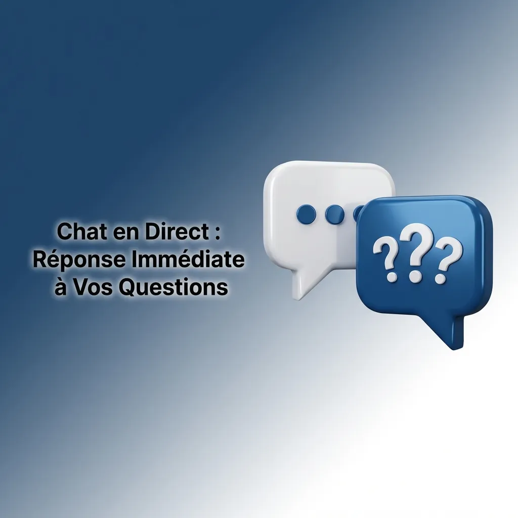 Live chat support interface showing 24/7 customer service with French language assistance for immediate help