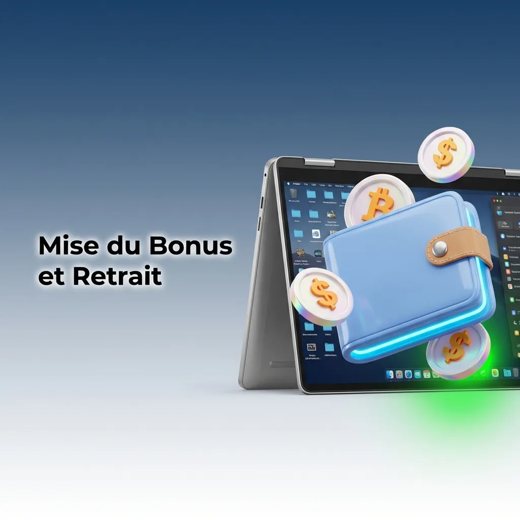 Casino bonus account overview showing wagering requirements and withdrawal conditions for casino and sports betting.