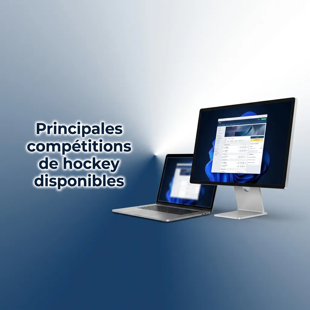 Major hockey leagues including NHL, KHL, SHL, and international tournaments available for betting on the platform