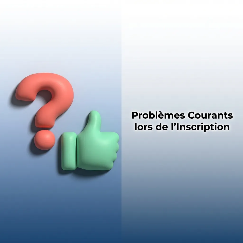 Troubleshooting guide showing common registration problems and solutions for Malian players creating betting accounts