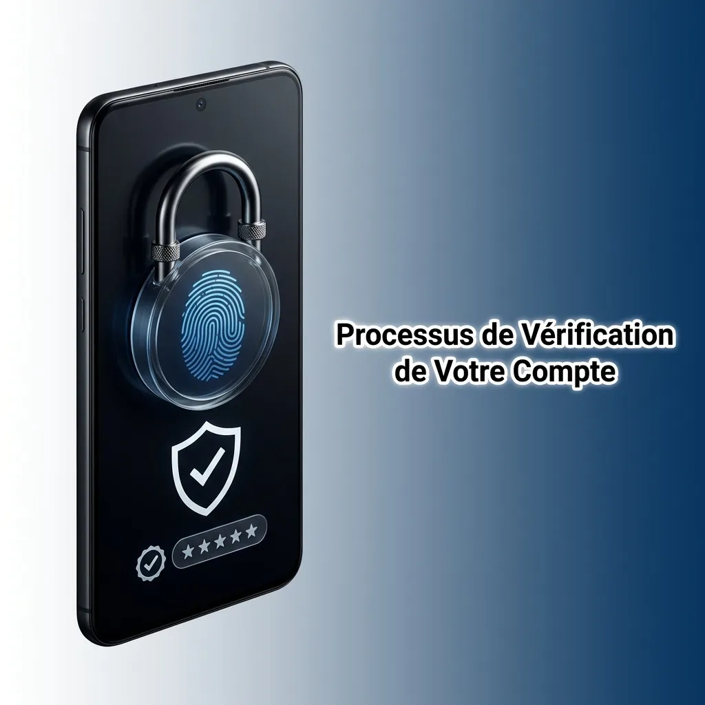 Étapes de vérification de compte : soumission d'identité, justificatif de domicile, et validation pour retraits au Mali
