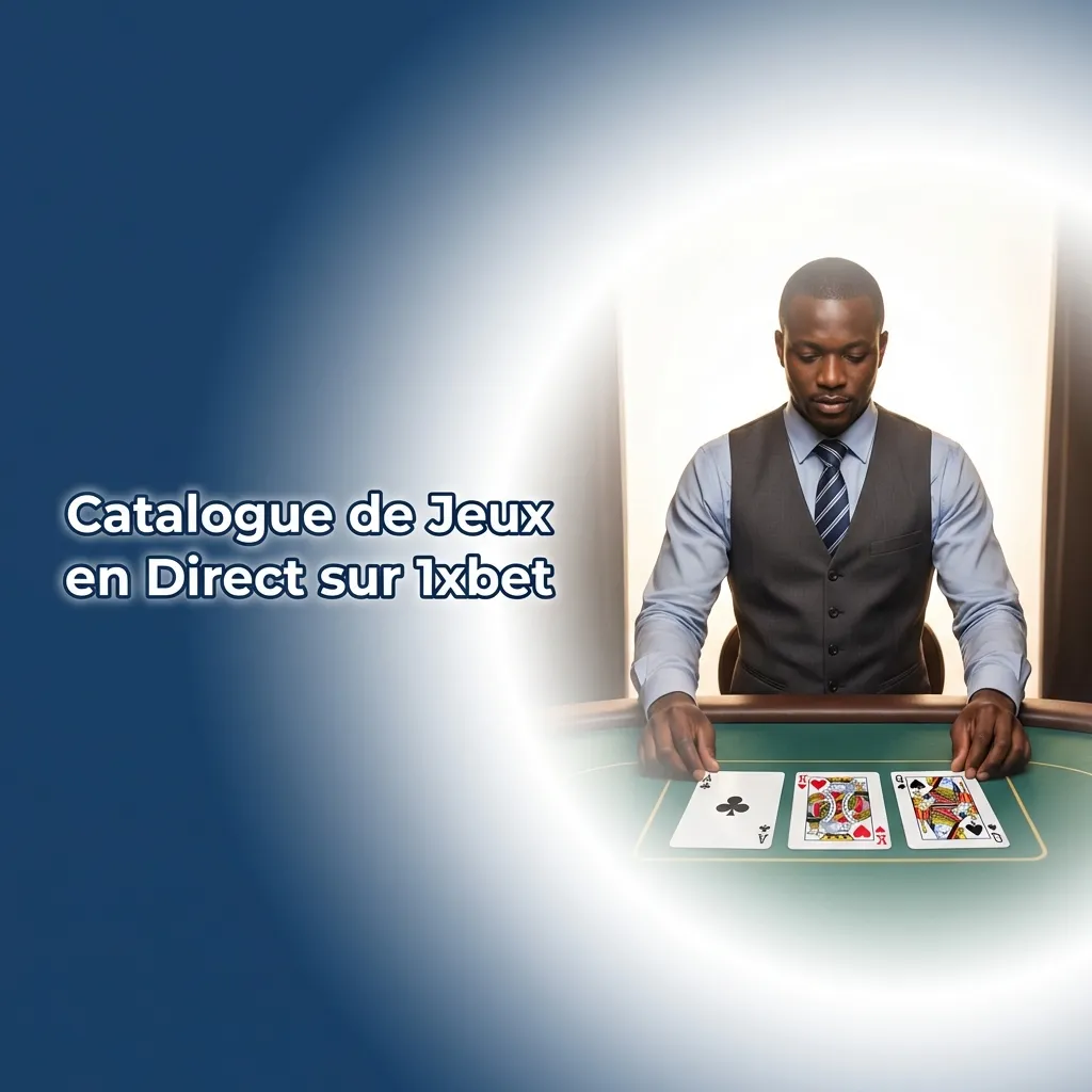 Tables de jeux en direct 1xbet avec croupiers professionnels: roulette, blackjack, baccarat, poker et jeux télévisés