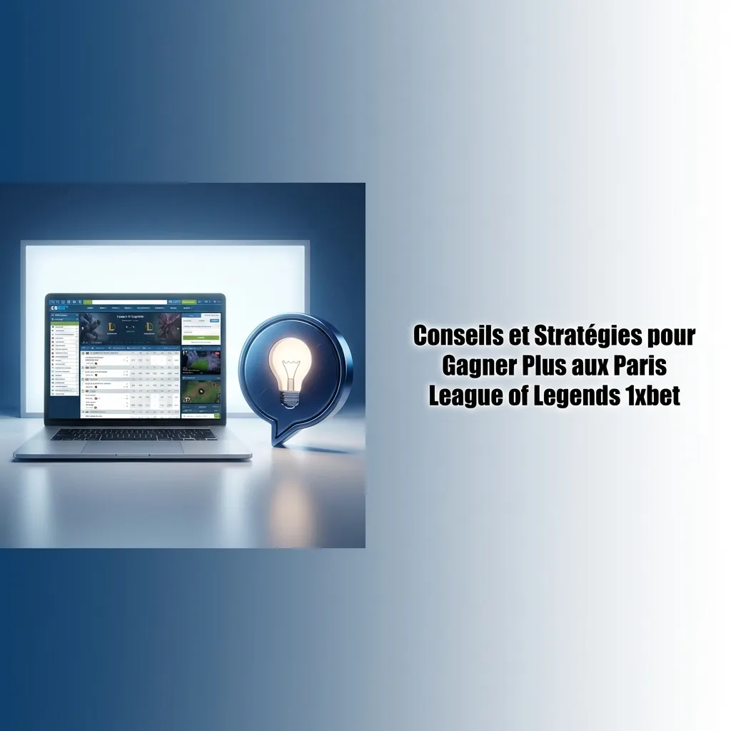 League of Legends betting strategy guide showing bankroll management and team analysis tips for 1xbet platform