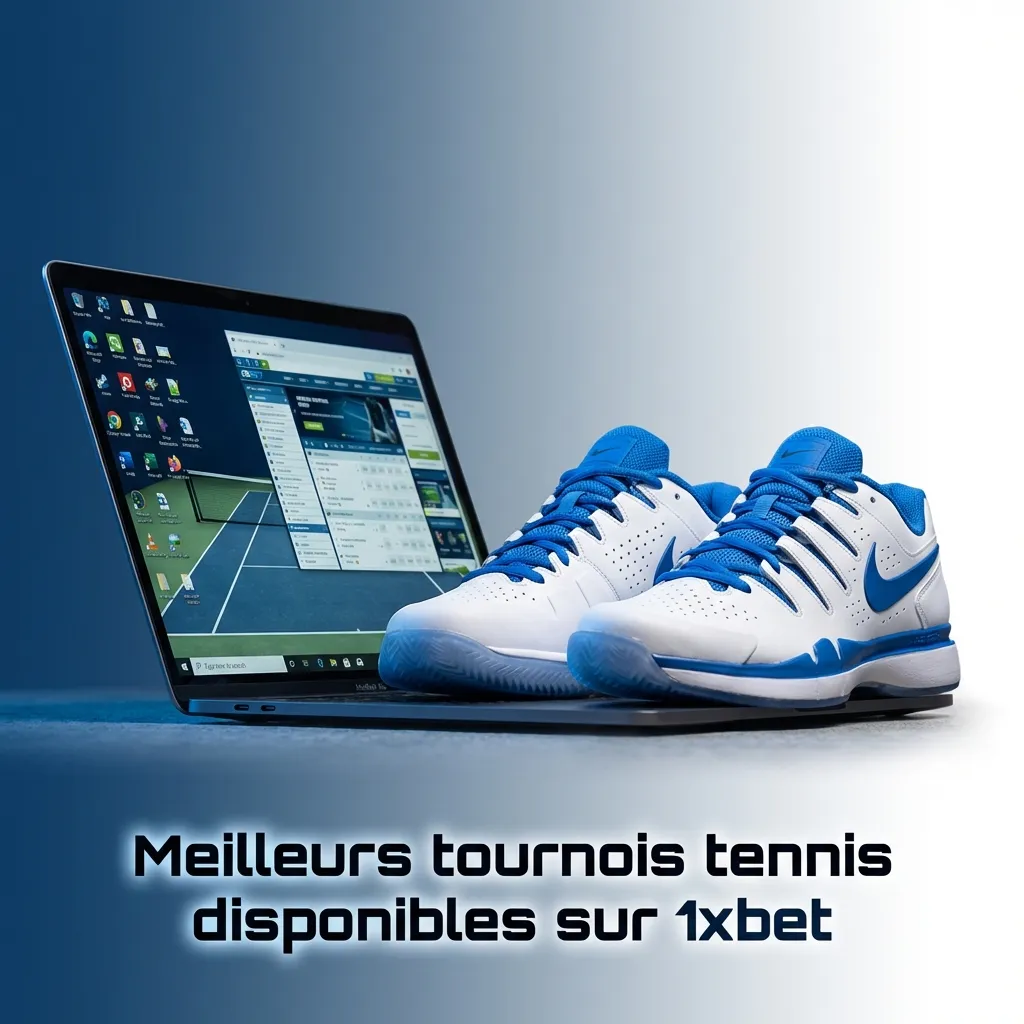 Tennis betting options on 1xbet including Grand Slams, Masters 1000, and secondary circuit tournaments