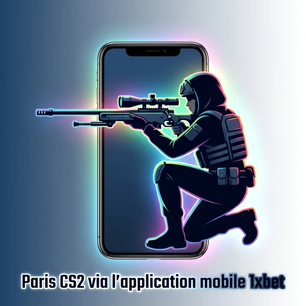 1xbet mobile app interface showing CS2 betting options on smartphone screen