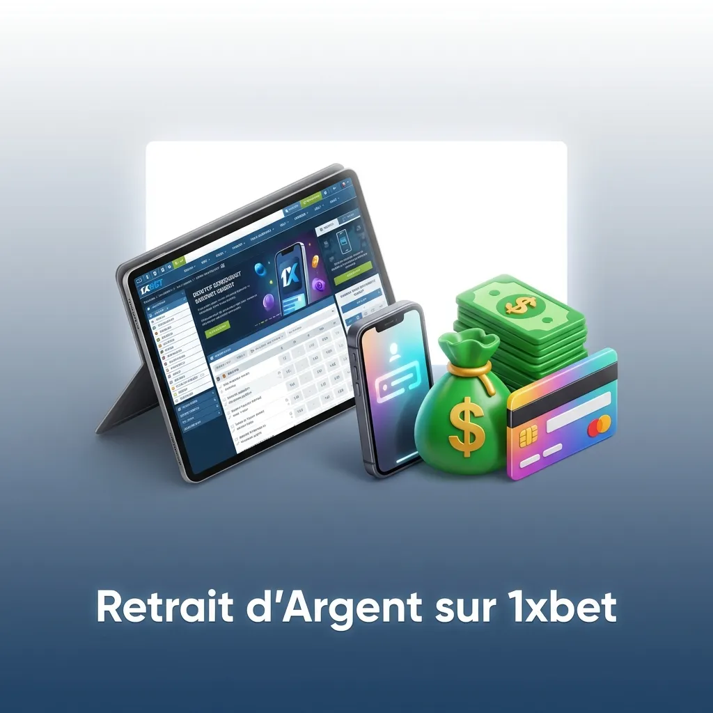 1xbet withdrawal process showing steps from account verification to fund reception with various payment methods