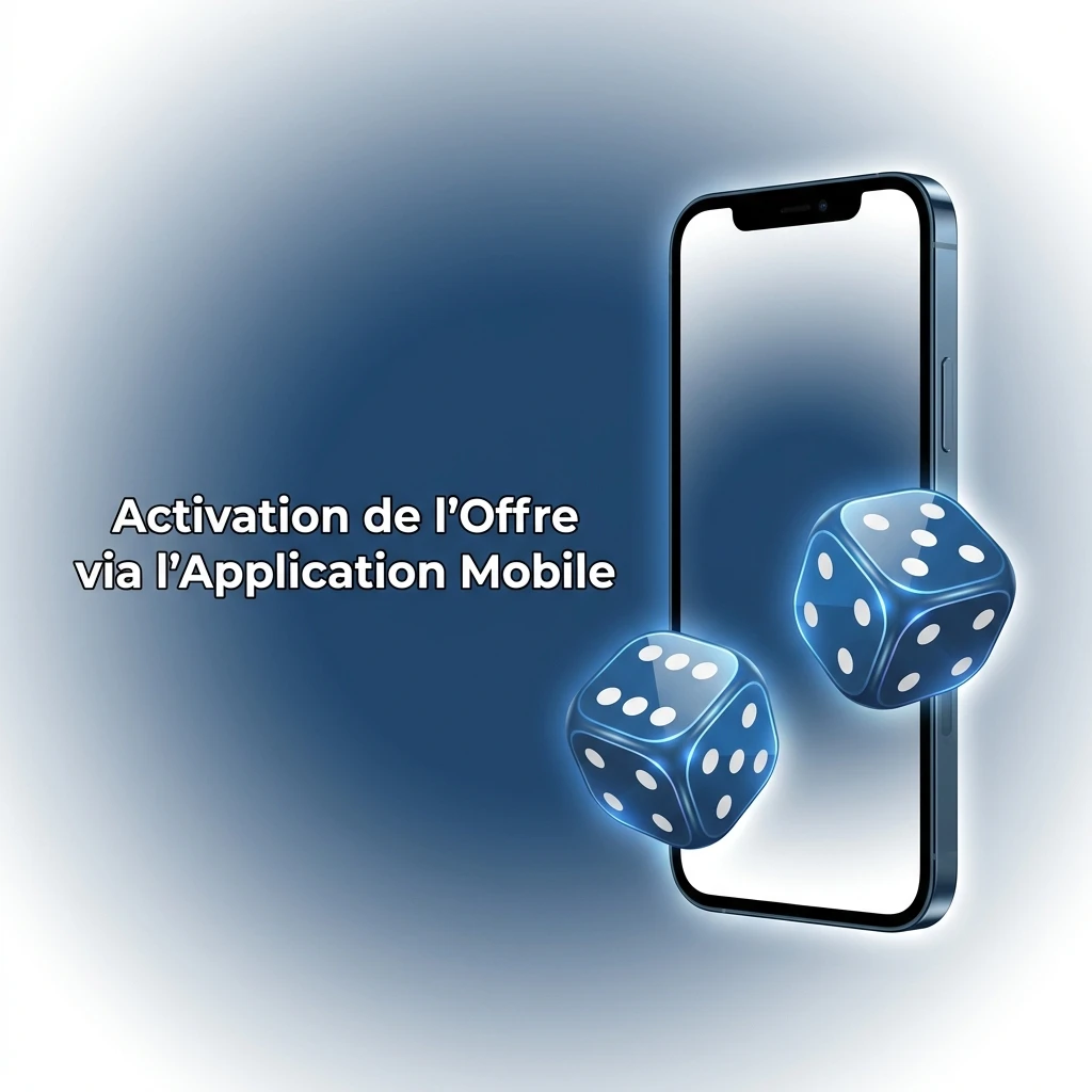 Activation de l'offre et création de profil via l'application mobile Android ou iOS.