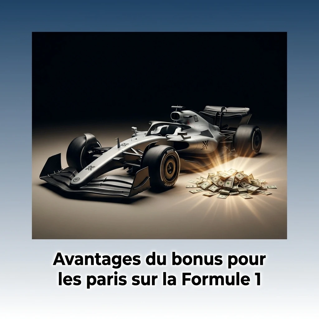 Bonus de bienvenue 1xbet pour optimiser vos paris sur la Formule 1.