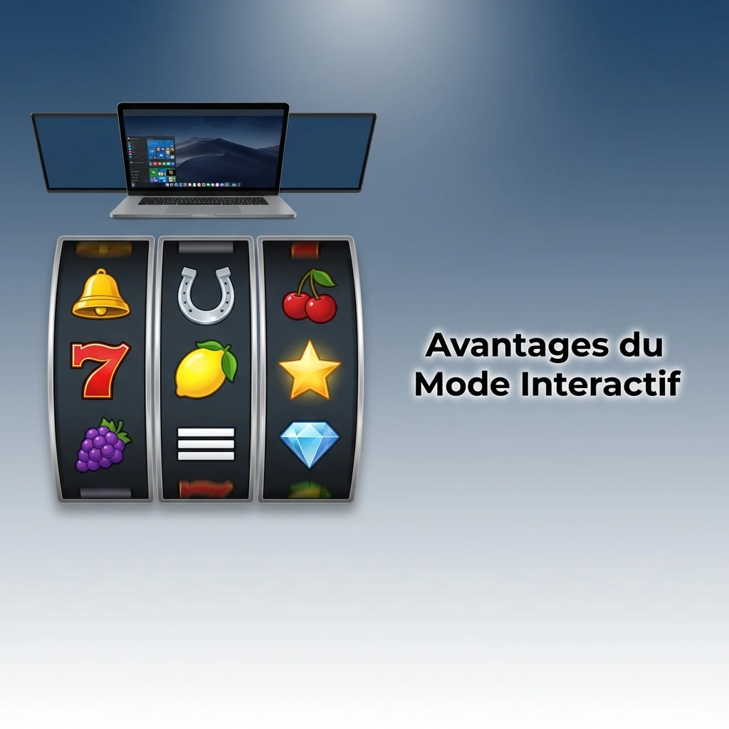 Avantages du mode interactif : interaction humaine, transparence, diffusion HD et ambiance authentique.