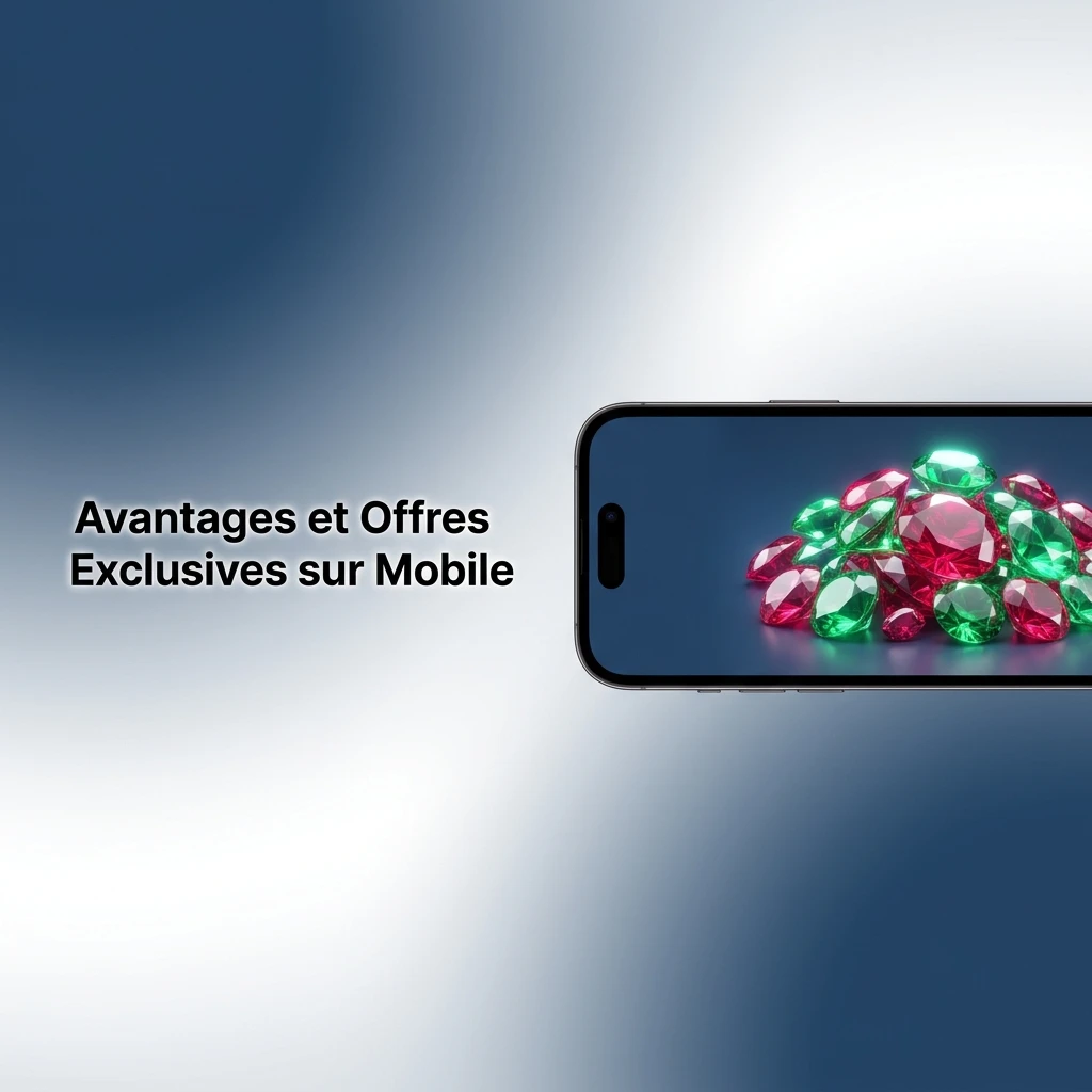 Offres exclusives sur mobile : bonus de bienvenue jusqu'à 1 000 000 XOF, tours gratuits, paris sportifs et casino.
