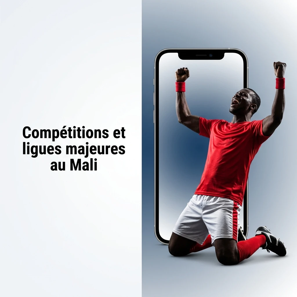 Plateforme de paris sportifs pour les compétitions et ligues majeures de football au Mali