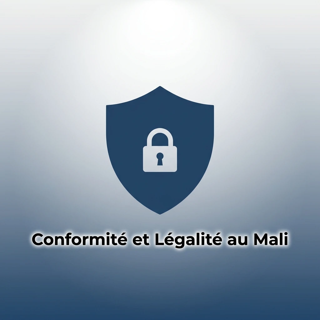 Conformité et légalité des paris au Mali : plateforme sécurisée, protection des données et jeu responsable.
