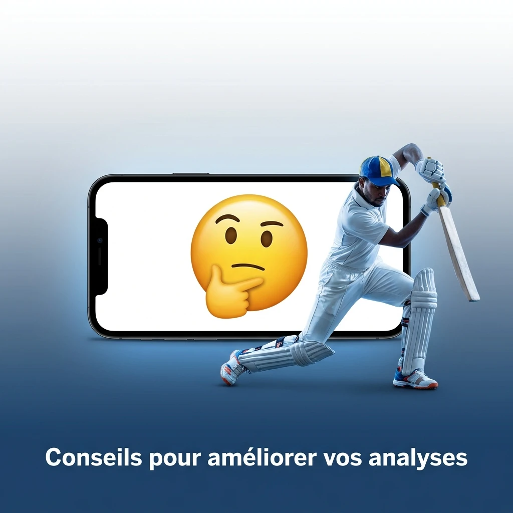 Conseils d'analyse et statistiques pour optimiser vos paris sur le cricket chez 1xbet.