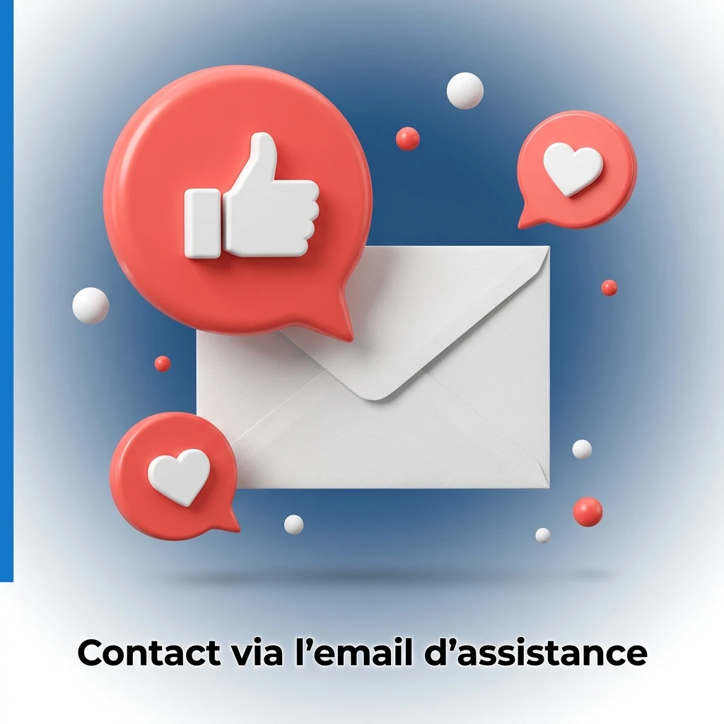 Contact via l'email d'assistance 1xbet pour les requêtes détaillées et l'envoi de documents joints.