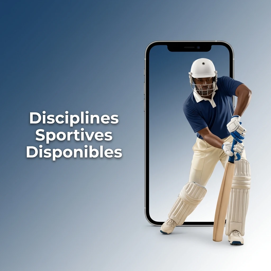 Catalogue des disciplines sportives disponibles sur 1xbet : football, basketball, tennis et eSports pour parier.