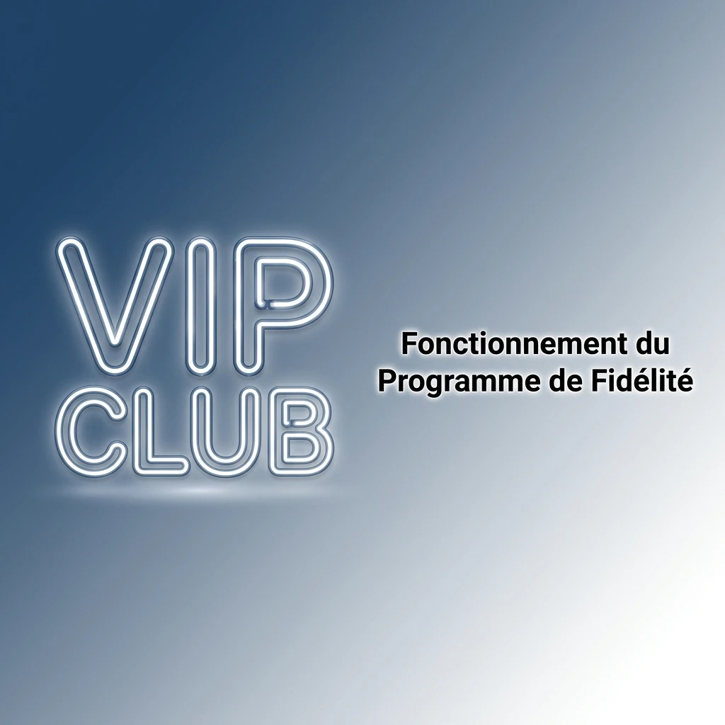 Fonctionnement du programme de fidélité : progression sur 8 niveaux, du statut Cuivre aux récompenses VIP exclusives.