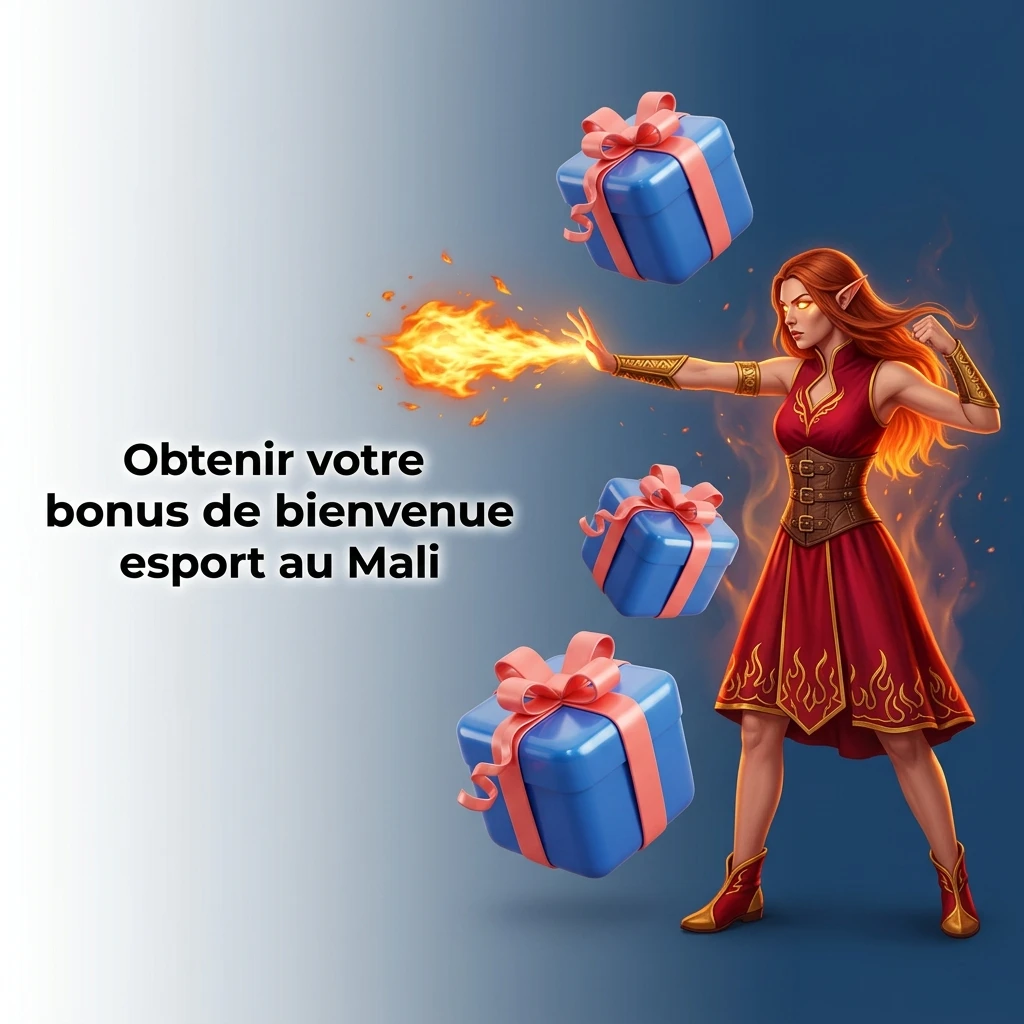 Étapes d'inscription 1xbet au Mali pour obtenir le bonus de bienvenue esport.
