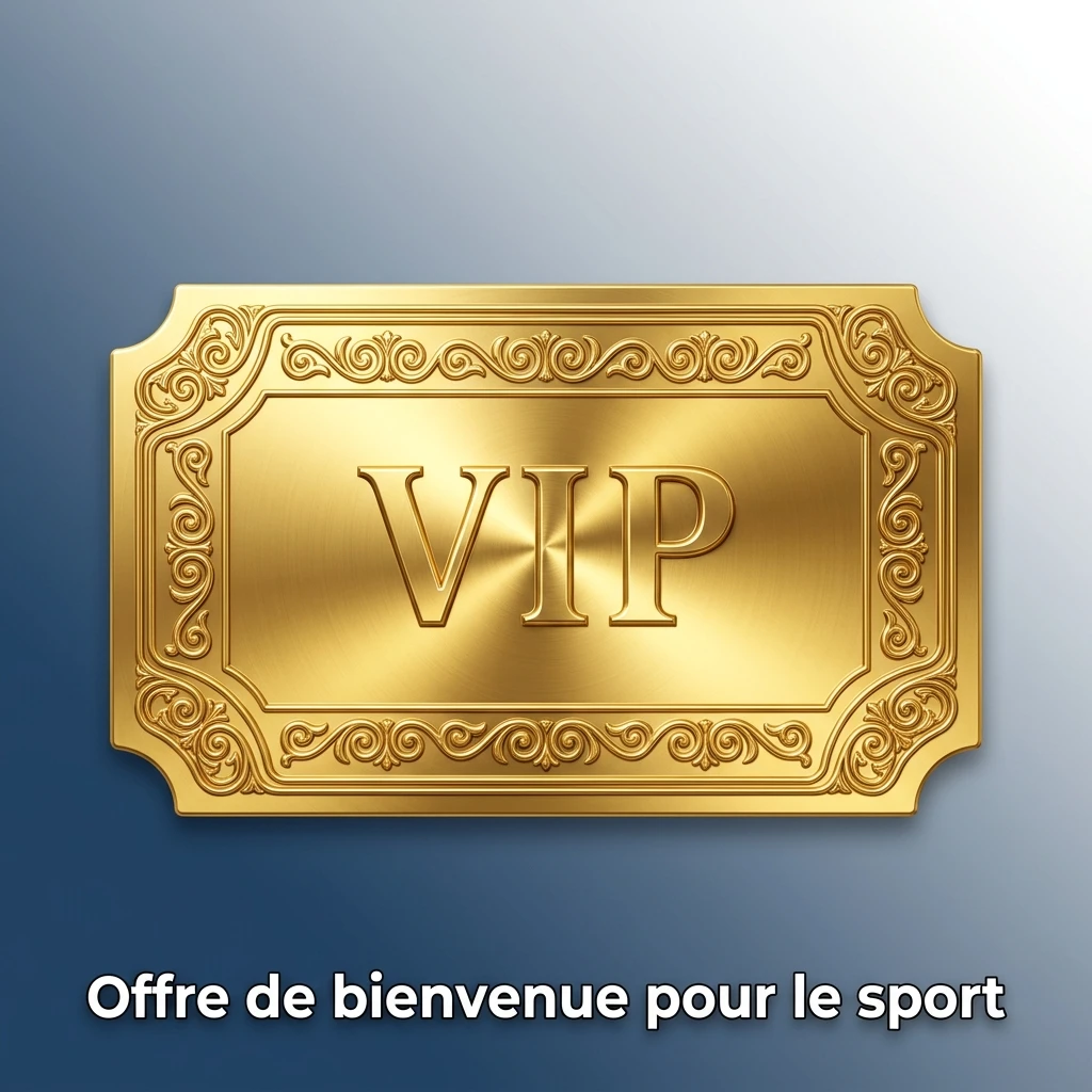 Bonus de bienvenue attractif du bookmaker pour vos premiers paris sportifs.