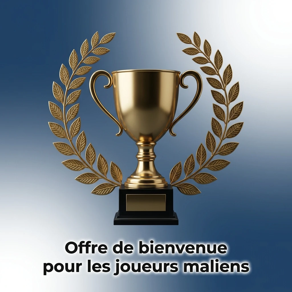 Offre de bienvenue pour joueurs maliens : bonus jusqu'à 1 000 000 XOF et 150 tours gratuits.