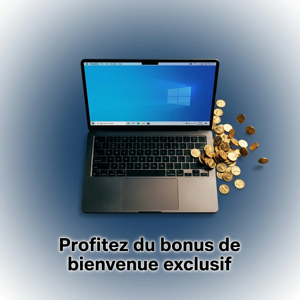 Bonus de bienvenue exclusif : 100% jusqu'à 1 000 000 XOF et 150 tours gratuits pour les nouveaux inscrits.