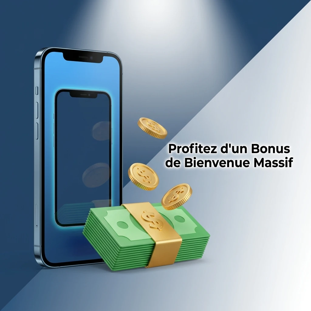 Bonus de bienvenue 1xbet : jusqu'à 1 000 000 XOF et 150 tours gratuits pour les jeux de casino.